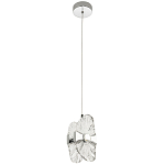 Подвесной светильник из хрусталя Fleuretta Crystal Chrome Hanging Lamp варинант исполнения - 2 | Loft Concept в Ростове-на-Дону