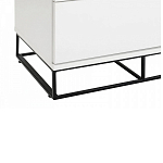 Комод белый с 3-мя ящиками Strict Lines  варинант исполнения - 4 | Loft Concept в Ростове-на-Дону