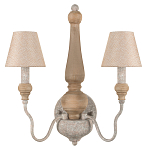 Бра с двумя конусовидными тканевыми абажурами Neighborhood варинант исполнения - 1 | Loft Concept в Ростове-на-Дону