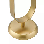 Столик приставной с овальным золотым основанием Oval Gold Base варинант исполнения - 3 | Loft Concept в Ростове-на-Дону