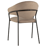 Коричневый стул с обивкой из искусственной замши Alexis варинант исполнения - 5 | Loft Concept в Ростове-на-Дону