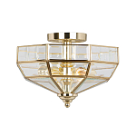 Потолочный светильник шестигранной формы с прозрачными стеклянным плафоном Elstead Lighting варинант исполнения - 9 | Loft Concept в Ростове-на-Дону