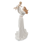 Статуэтка фарфоровая Девушка с ребенком Charming Statuette варинант исполнения - 2 | Loft Concept в Ростове-на-Дону