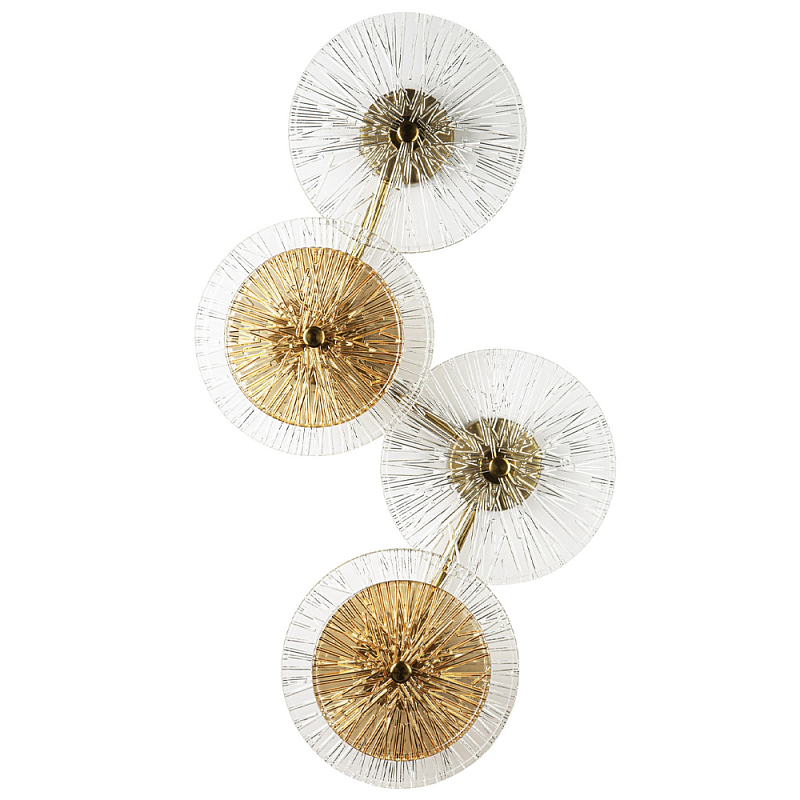   4-         Decorative Four Glass Discs Wall Lamp     -- | Loft Concept 