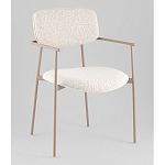 Стул Doe с подклокотниками молочный варинант исполнения - 1 | Loft Concept в Ростове-на-Дону