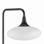 Торшер с белым стеклянным плафоном в форме эллипса Kernel варинант исполнения - 2 | Loft Concept в Ростове-на-Дону