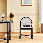 Дизайнерский стул деревянный с полукруглой спинкой Highquality варинант исполнения - 3 | Loft Concept в Ростове-на-Дону