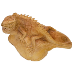 Статуэтка из дерева игуана Animals of the World варинант исполнения - 2 | Loft Concept в Ростове-на-Дону