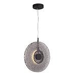 Подвесной светильник из дымчатого фактурного двойного стекла Heterochromia варинант исполнения - 3 | Loft Concept в Ростове-на-Дону