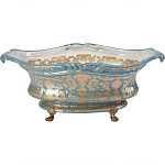 Чаша для фруктов ручной работы из фарфора Eden Garden варинант исполнения - 1 | Loft Concept в Ростове-на-Дону