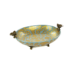 Блюдо фарфоровое Бабочки Teronini варинант исполнения - 2 | Loft Concept в Ростове-на-Дону