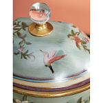 Ваза с крышкой и цветочным узором Genuine Chinese Classics варинант исполнения - 3 | Loft Concept в Ростове-на-Дону