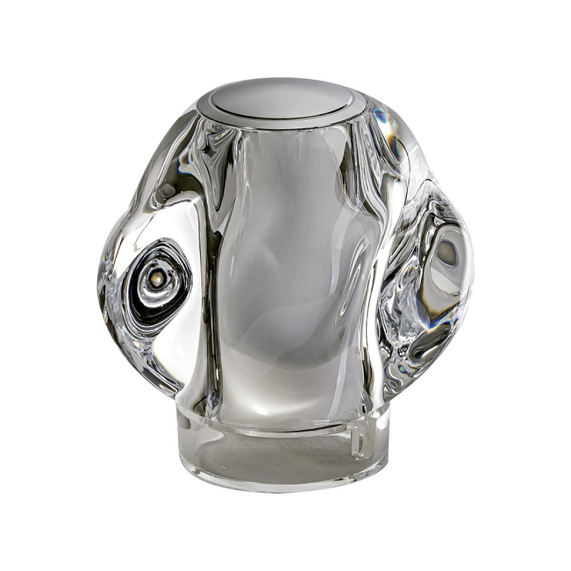 Настольная лампа из прозрачного акрила с волнистой поверхностью и округлой формой Bubbles Bocci Золотой Прозрачный Хром в Ростове-на-Дону | Loft Concept 