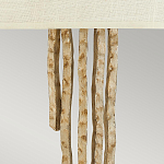 Бра с белым абажуром и элементами в виде натуральных веток Hinkley варинант исполнения - 3 | Loft Concept в Ростове-на-Дону