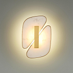 Бра с мраморными вставками Marble Plates варинант исполнения - 3 | Loft Concept в Ростове-на-Дону