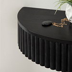 Прикроватный подвесной столик с ящиком черный Bedside Hanging Table варинант исполнения - 4 | Loft Concept в Ростове-на-Дону