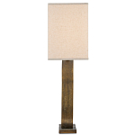 Настольная лампа с корпусом в форме кольца и прямоугольным абажуром French Ring варинант исполнения - 4 | Loft Concept в Ростове-на-Дону