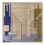 Аксессуар Геометрическая абстракция Figurative Beige Wall Hangings варинант исполнения - 2 | Loft Concept в Ростове-на-Дону