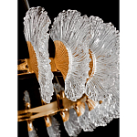 Люстра круглая с фактурными элементами в виде ракушек Inspired Sea варинант исполнения - 3 | Loft Concept в Ростове-на-Дону