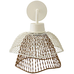 Бра с сетчатым металлическим абажуром Beige Gold Mesh Lampshade варинант исполнения - 2 | Loft Concept в Ростове-на-Дону