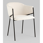 Стул Brace букле белый варинант исполнения - 1 | Loft Concept в Ростове-на-Дону