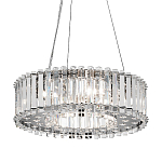 Люстра подвесная круглая с множеством вертикальных прямоугольных кристаллов Kichler варинант исполнения - 1 | Loft Concept в Ростове-на-Дону