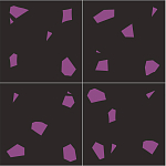 Плитка с узором Осколки варинант исполнения - 3 | Loft Concept в Ростове-на-Дону