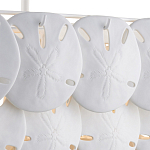 Люстра овальной формы с белыми подвесными элементами White Natural Lines варинант исполнения - 2 | Loft Concept в Ростове-на-Дону