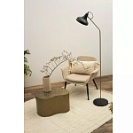 Торшер с плафоном в форме купола в сочетании черного и золотистого цвета Minimalist Execution варинант исполнения - 4 | Loft Concept в Ростове-на-Дону