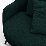 Мебельная ткань Шенилл темно-зеленый цвет 138 см T4-36 варинант исполнения - 12 | Loft Concept в Ростове-на-Дону