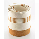 Корзина для хранения с ручками Interlacement Lines  варинант исполнения - 1 | Loft Concept в Ростове-на-Дону