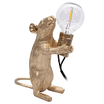 Настольная лампа Mouse gift Gold варинант исполнения - 1 | Loft Concept в Ростове-на-Дону