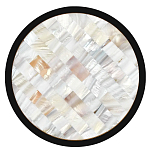 Бра в форме диска с перламутровыми прямоугольниками из морской ракушки Touch of Marine Charm варинант исполнения - 6 | Loft Concept в Ростове-на-Дону