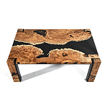 Кофейный Стол River in Autumn Elm Resin Coffee Table варинант исполнения - 2 | Loft Concept в Ростове-на-Дону