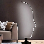 Напольный светильник Профиль Лица Face Contour варинант исполнения - 2 | Loft Concept в Ростове-на-Дону