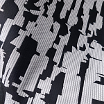 Мебельная ткань Жаккард черно-белый принт 145 см T2-126 варинант исполнения - 3 | Loft Concept в Ростове-на-Дону