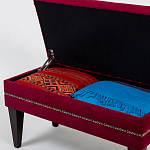 Мягкая банкетка с зоной для хранения Casket Red варинант исполнения - 2 | Loft Concept в Ростове-на-Дону