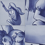 Плитка с рисунком Первый сон варинант исполнения - 3 | Loft Concept в Ростове-на-Дону