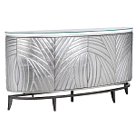 Комод фактурный серебристый с дверцами Silver Chest of Drawers варинант исполнения - 1 | Loft Concept в Ростове-на-Дону