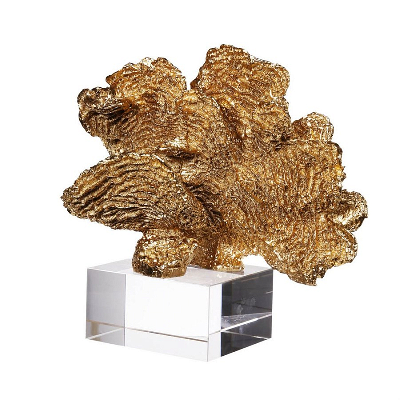  Gold Coral Fan    -- | Loft Concept 