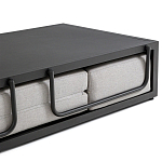 Садовый диван на каркасе из алюминия Petro варинант исполнения - 6 | Loft Concept в Ростове-на-Дону