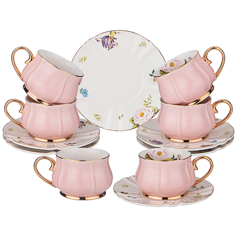      6  12  Tea Porcelain Set     -- | Loft Concept 