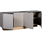 Комод со стеклянной столешницей и с выдвижными ящиками Minimalist Accent варинант исполнения - 2 | Loft Concept в Ростове-на-Дону