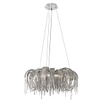 Люстра круглая подвесная с металлическими дугами и длинными цепочками 80 см Atlantis Chain варинант исполнения - 2 | Loft Concept в Ростове-на-Дону