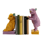 Держатель для книг Multicolored Piglet Bookends варинант исполнения - 1 | Loft Concept в Ростове-на-Дону