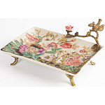 Блюдо фарфоровое Поле цветов Terra варинант исполнения - 2 | Loft Concept в Ростове-на-Дону