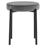 Табурет с мягким круглым сиденьем RIO Grey варинант исполнения - 2 | Loft Concept в Ростове-на-Дону