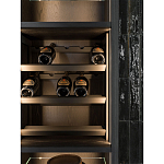 Кухонный гарнитур из дерева и камня с раздвижными дверцами OPERATING COLUMN 2.0 Dada Engenereed Kitchen варинант исполнения - 8 | Loft Concept в Ростове-на-Дону