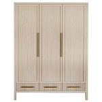 Большой Шкаф Primo Светлый дуб с 3 дверьми и 3 выдвижными ящиками варинант исполнения - 7 | Loft Concept в Ростове-на-Дону