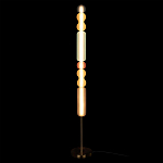 Торшер с разноцветными стеклянными цилиндрами и шарами Eclecticism  варинант исполнения - 1 | Loft Concept в Ростове-на-Дону